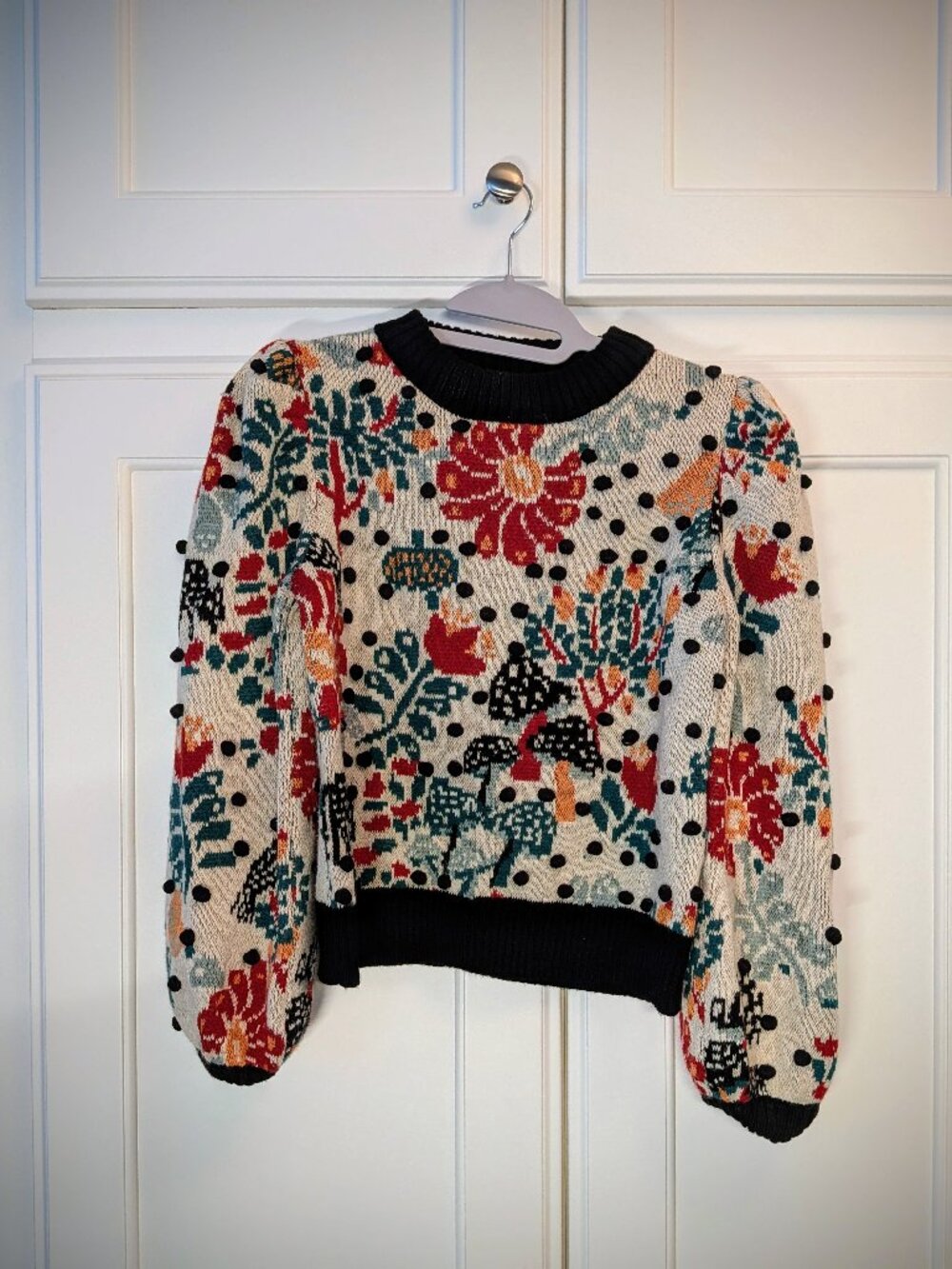 Farm Rio Sweater - Festive Print!